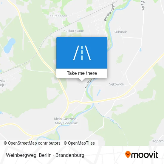 Карта Weinbergweg
