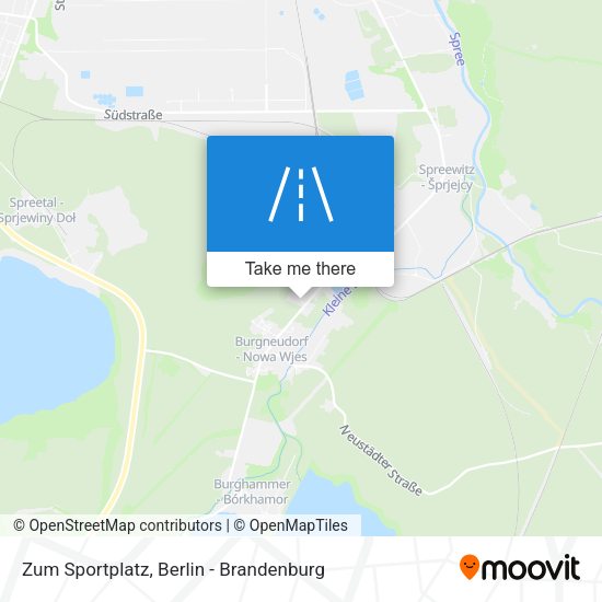 Zum Sportplatz map