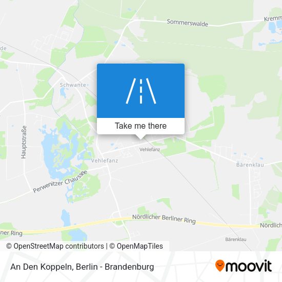 An Den Koppeln map
