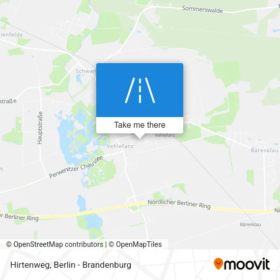 Карта Hirtenweg