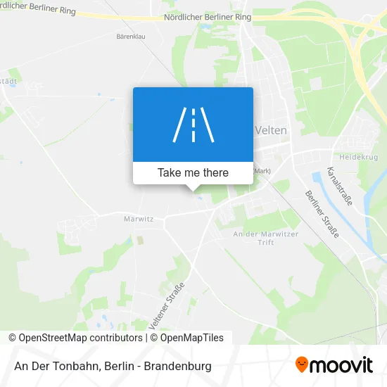 Карта An Der Tonbahn