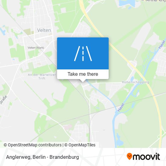 Anglerweg map