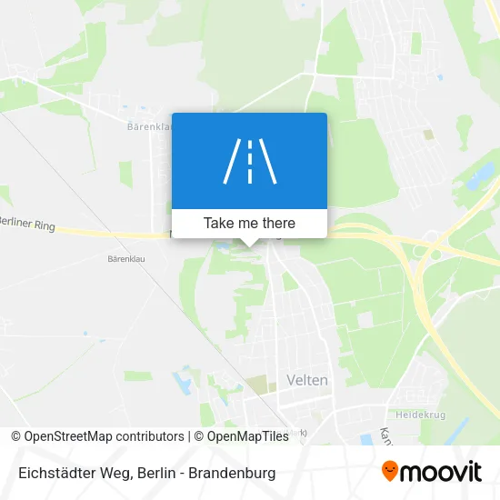 Карта Eichstädter Weg
