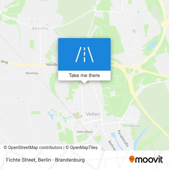 Fichtestraße map