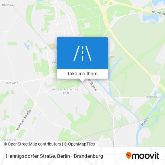 Hennigsdorfer Straße map