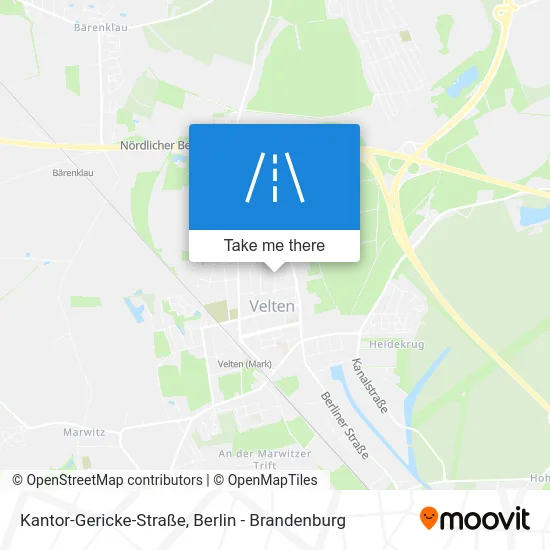 Карта Kantor-Gericke-Straße