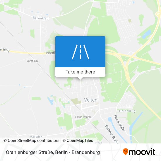 Oranienburger Straße map