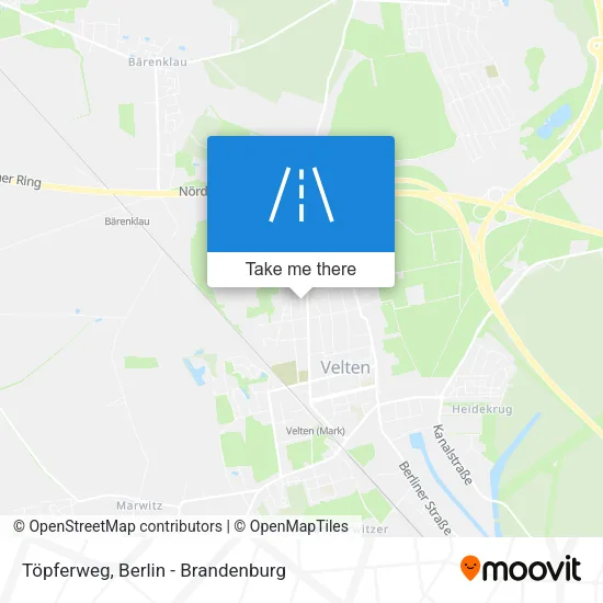 Карта Töpferweg