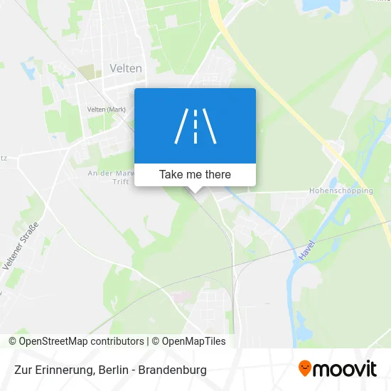 Карта Zur Erinnerung