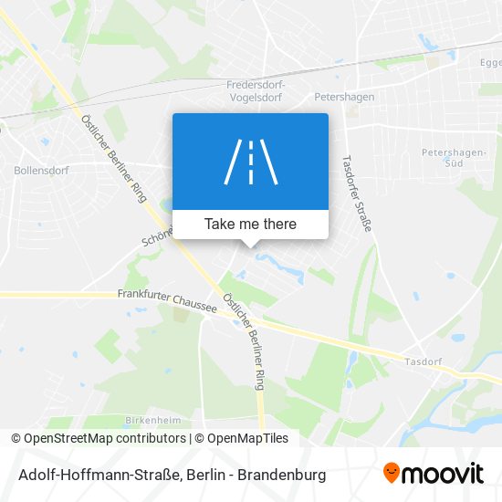 Adolf-Hoffmann-Straße map