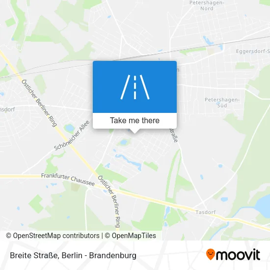 Карта Breite Straße