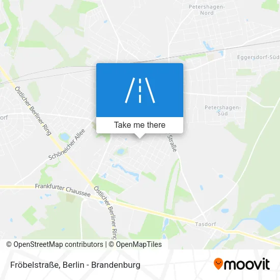 Карта Fröbelstraße