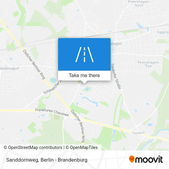Карта Sanddornweg