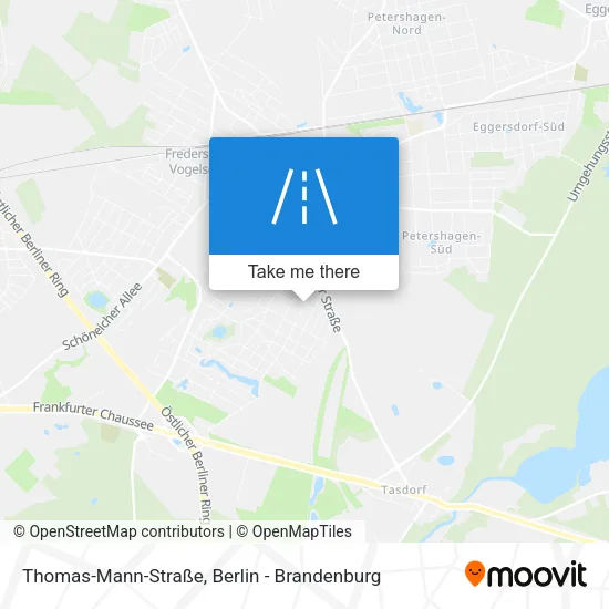 Карта Thomas-Mann-Straße