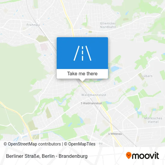 Карта Berliner Straße