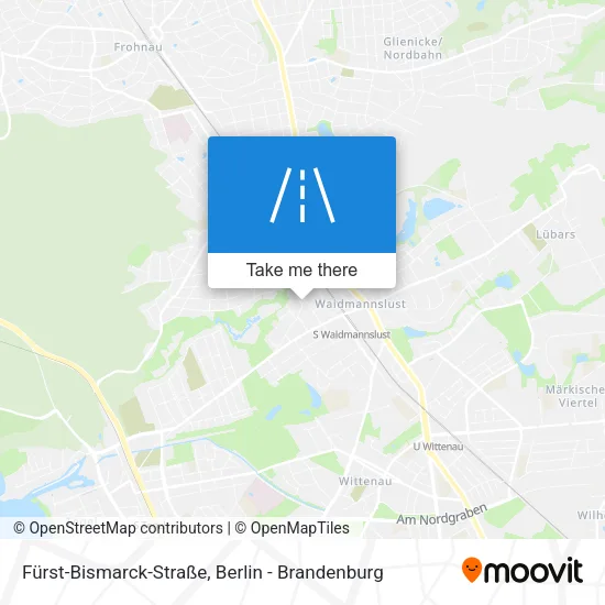 Карта Fürst-Bismarck-Straße