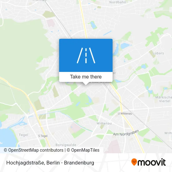 Карта Hochjagdstraße