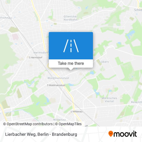 Карта Lierbacher Weg