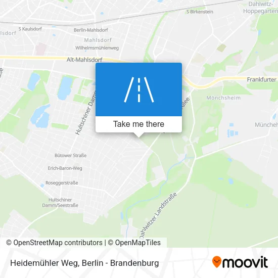 Карта Heidemühler Weg