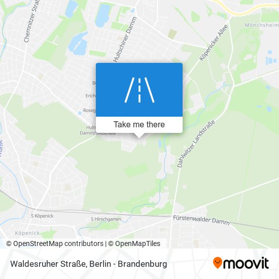 Waldesruher Straße map