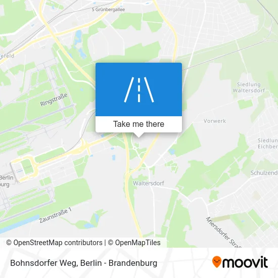 Bohnsdorfer Weg map