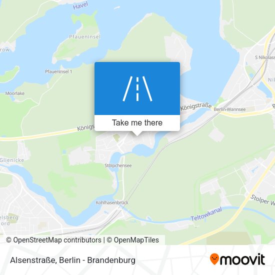 Alsenstraße map