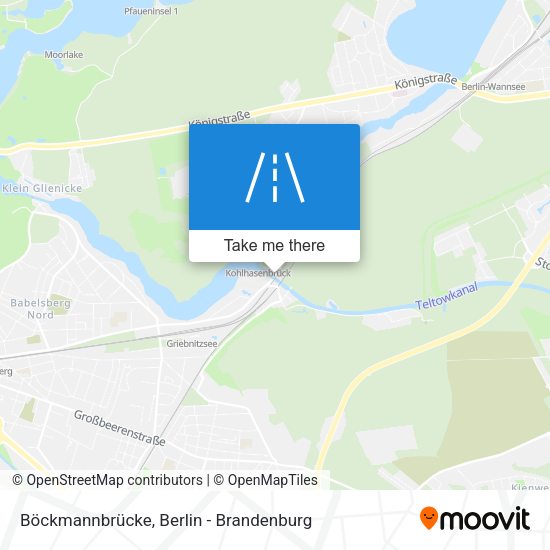 Böckmannbrücke map