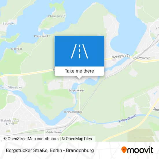 Карта Bergstücker Straße