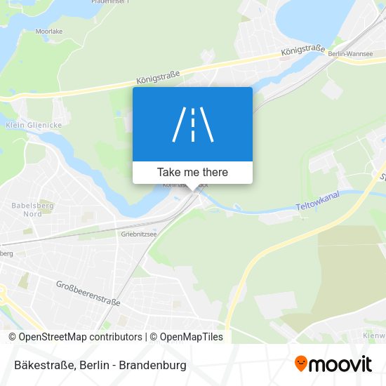 Bäkestraße map