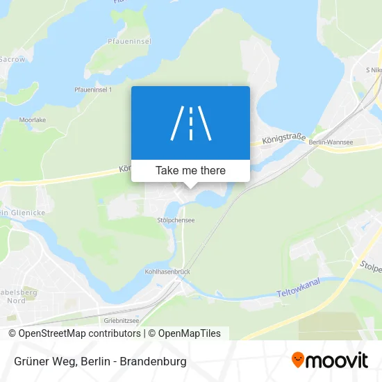 Карта Grüner Weg
