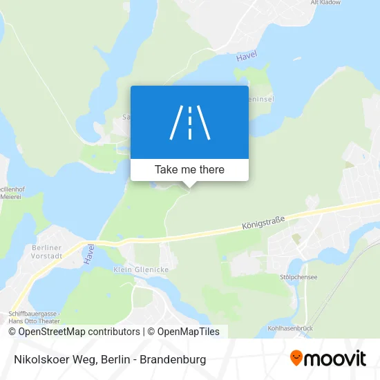 Карта Nikolskoer Weg