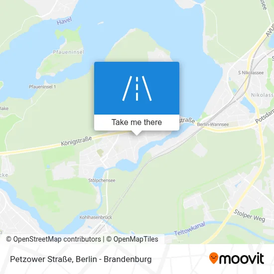 Petzower Straße map