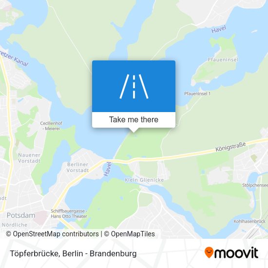 Töpferbrücke map