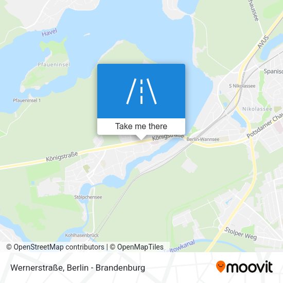 Wernerstraße map