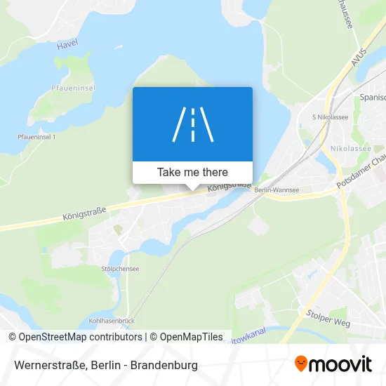 Wernerstraße map
