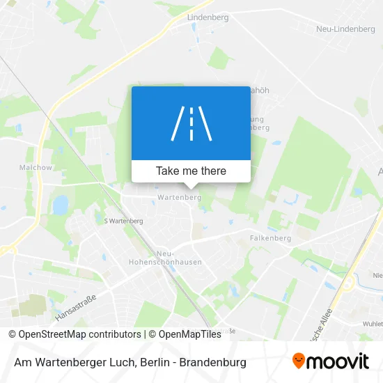 Карта Am Wartenberger Luch