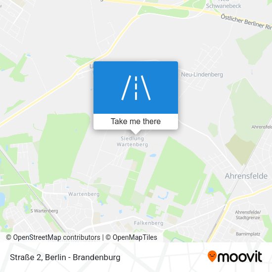 Straße 2 map