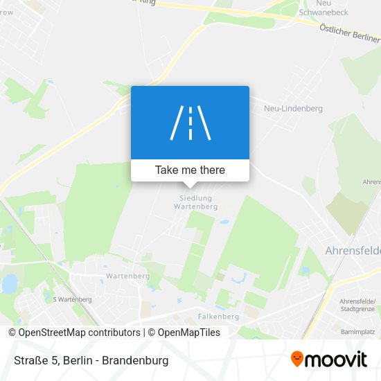 Straße 5 map
