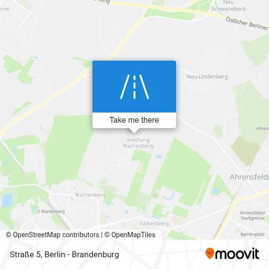 Straße 5 map