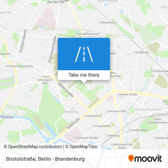 Bristolstraße map