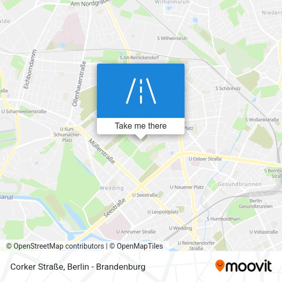 Corker Straße map