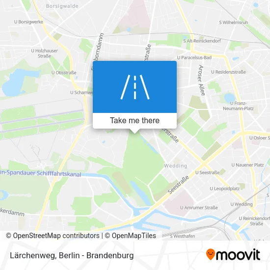 Карта Lärchenweg