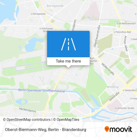 Карта Oberst-Biermann-Weg