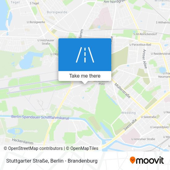 Stuttgarter Straße map