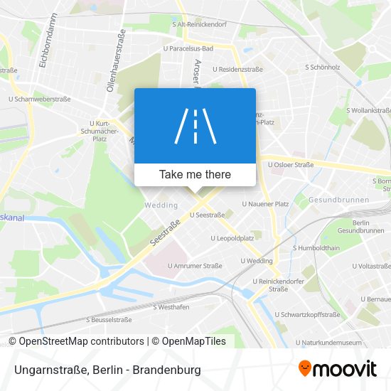 Ungarnstraße map