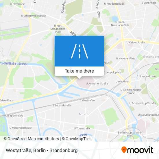 Weststraße map