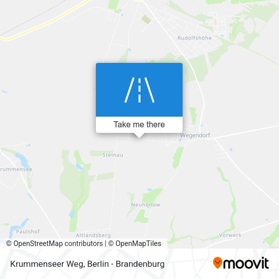 Krummenseer Weg map