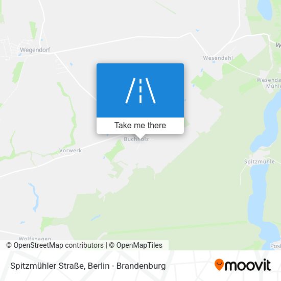 Spitzmühler Straße map