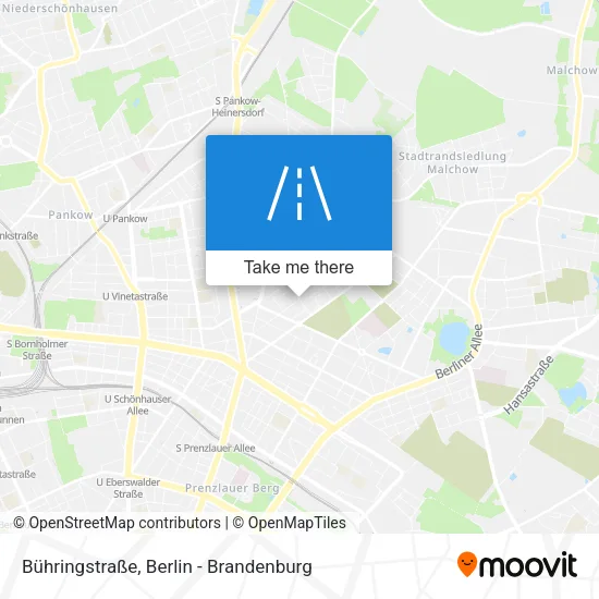 Карта Bühringstraße