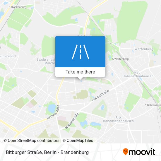 Bitburger Straße map
